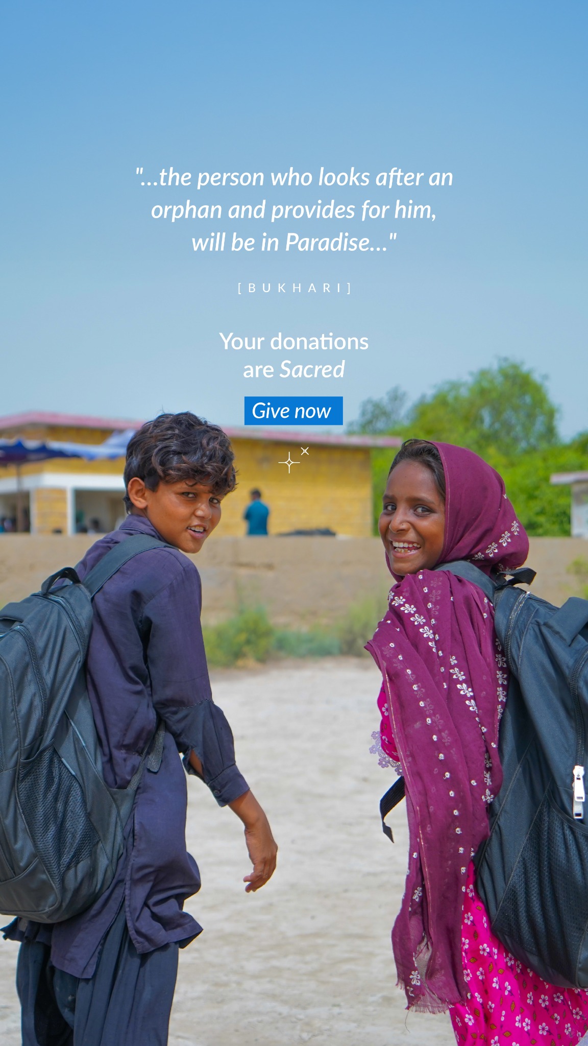 Islamic Relief UK Facebook ad