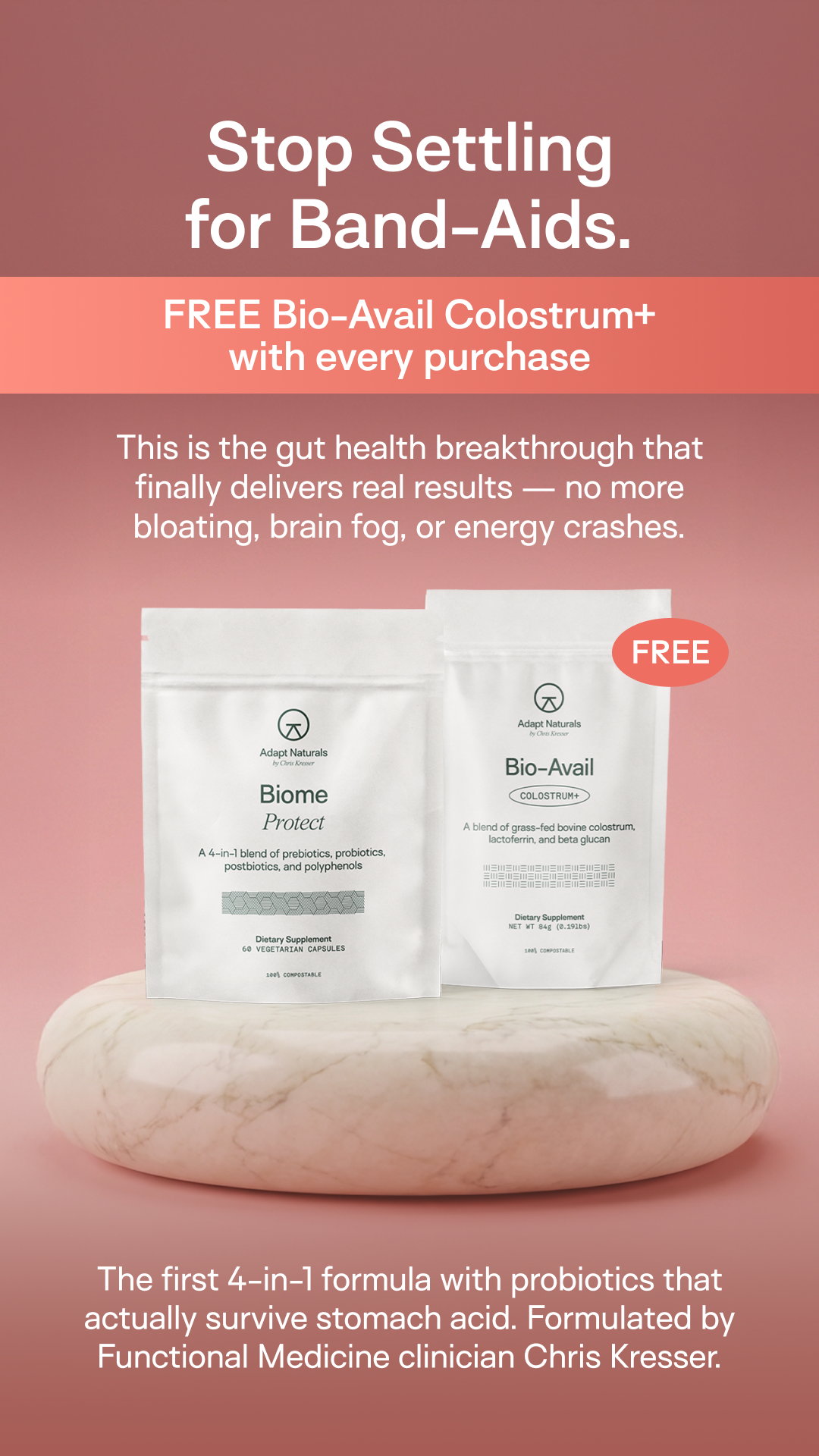 Chris Kresser Facebook ad