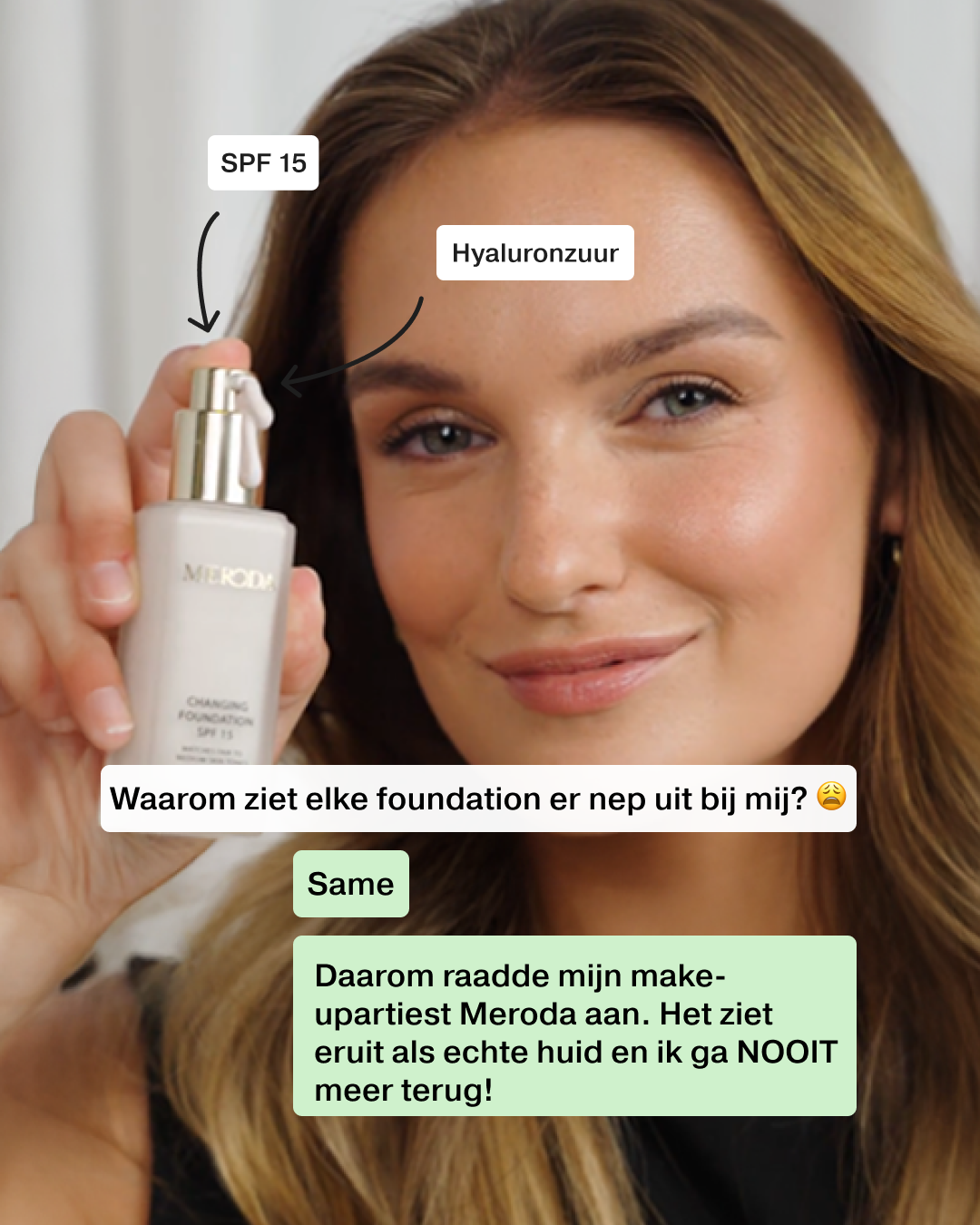 Meroda Cosmetics Facebook ad