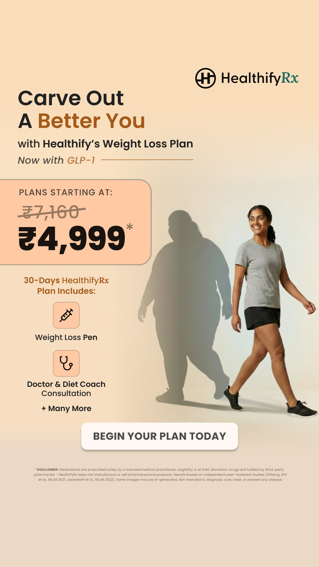 HealthifyMe Facebook ad