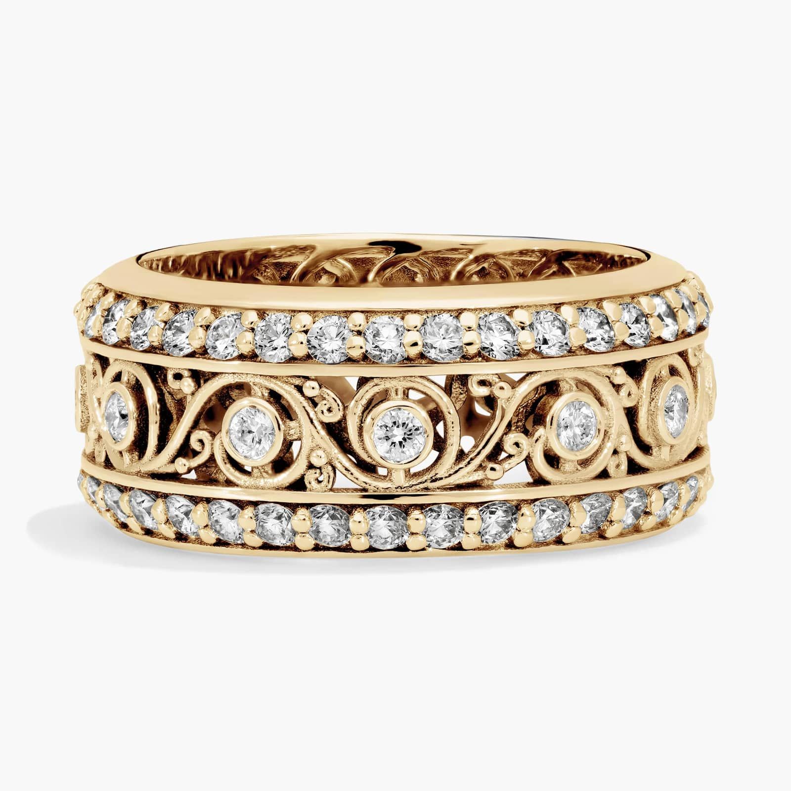 Blue Nile Facebook ad: We’re celebrating our anniversary with up to 40%…