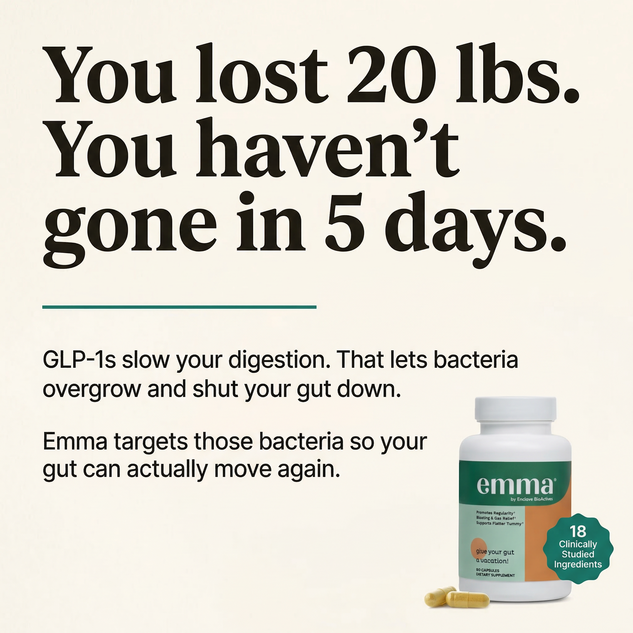 GetEmmaRelief Facebook ad