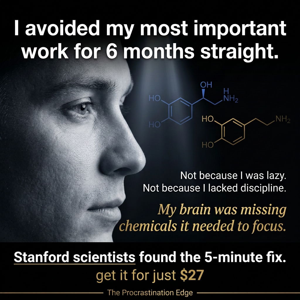 The Procrastination Edge Facebook ad: The science they buried for 8 years.