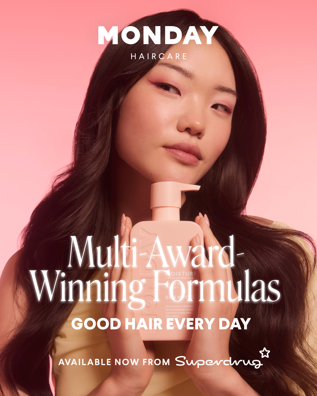 MONDAY Haircare Facebook ad