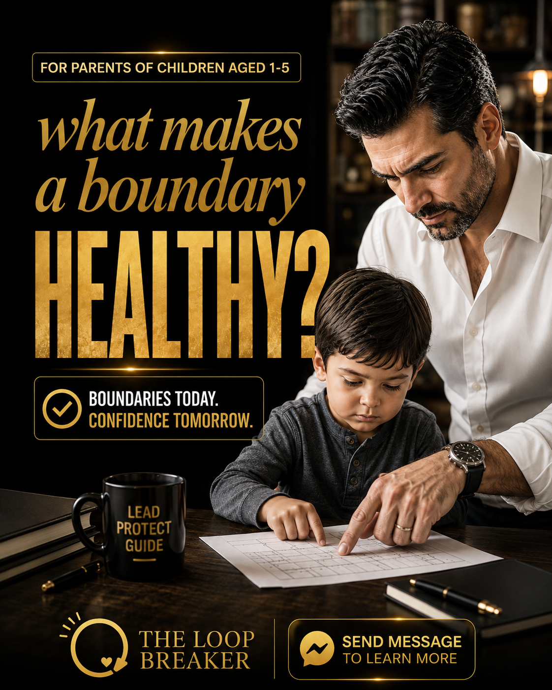 The Loop Breaker Facebook ad: Better Boundaries Start Here