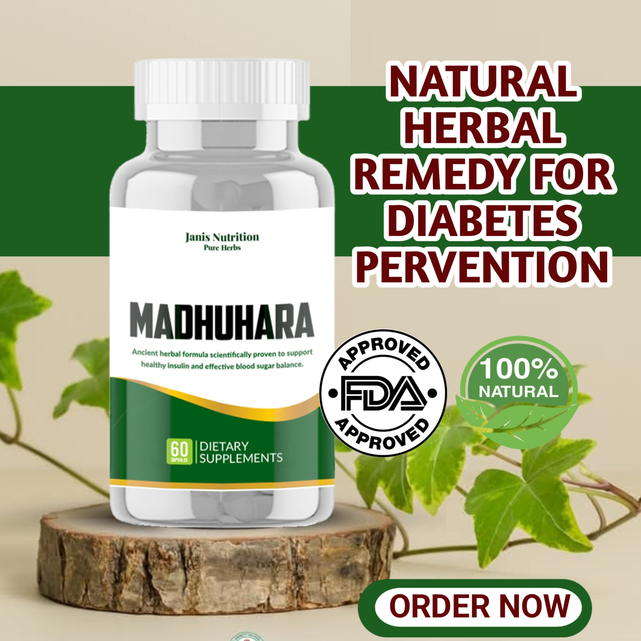 Natural Wellness Facebook ad