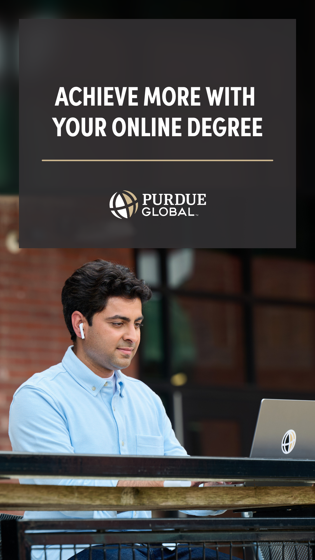 Purdue Global Facebook ad