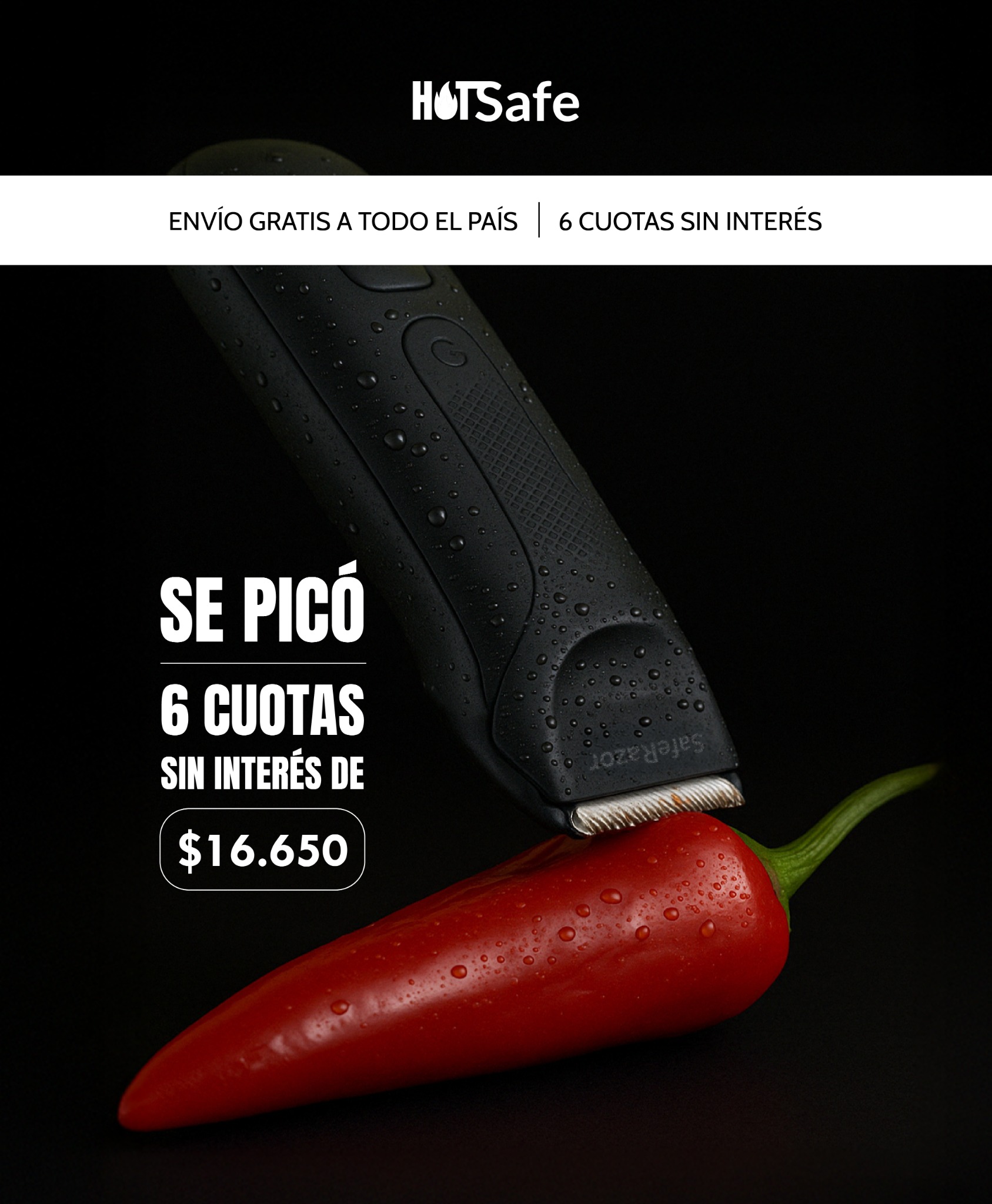 SafeRazor Argentina Facebook ad