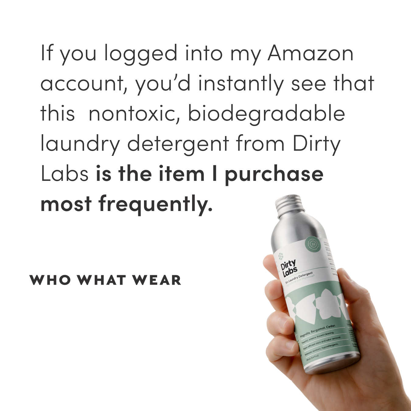 Dirty Labs Facebook ad