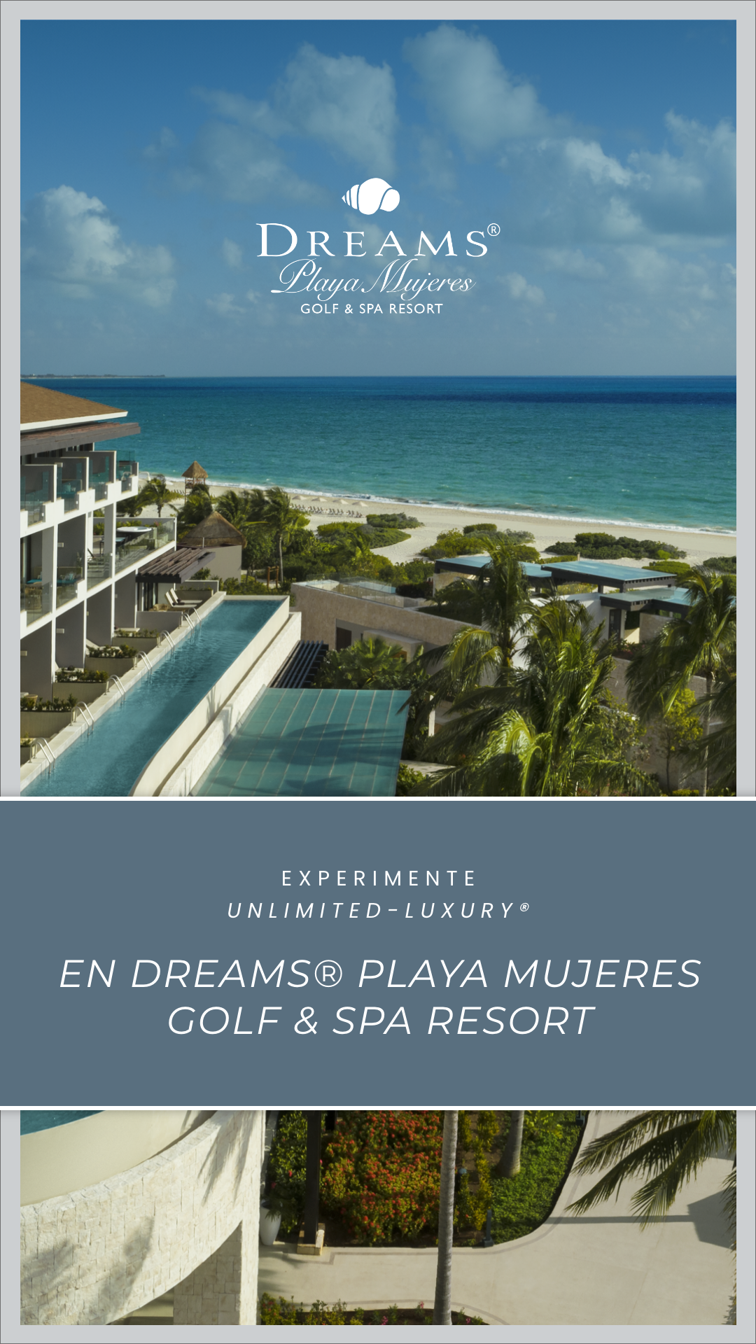 Dreams Playa Mujeres Golf & Spa Resort Facebook ad from Apr 30, 2025