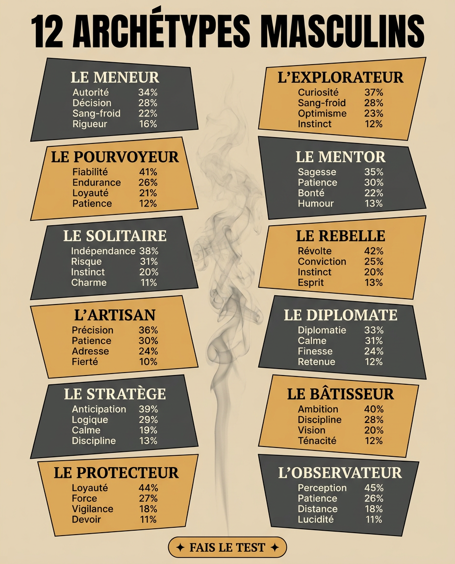 James Kowalski Facebook ad: Quel est ton type caché?