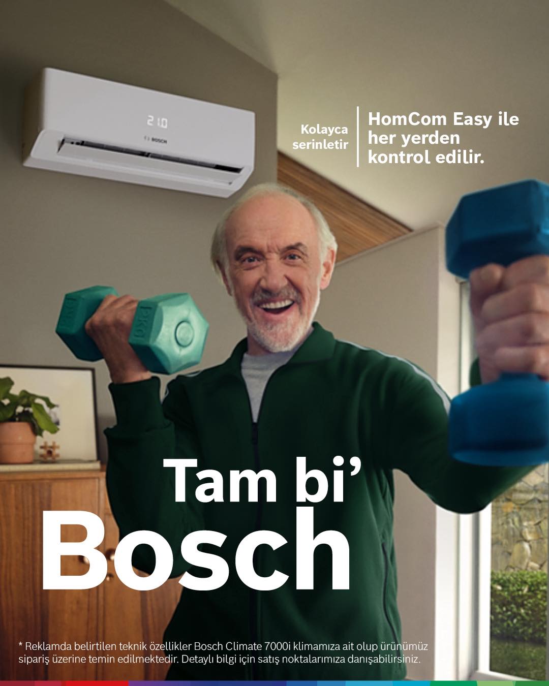 Bosch Home Comfort Facebook ad: Gerçek konfor, size uyum sağlayandır!