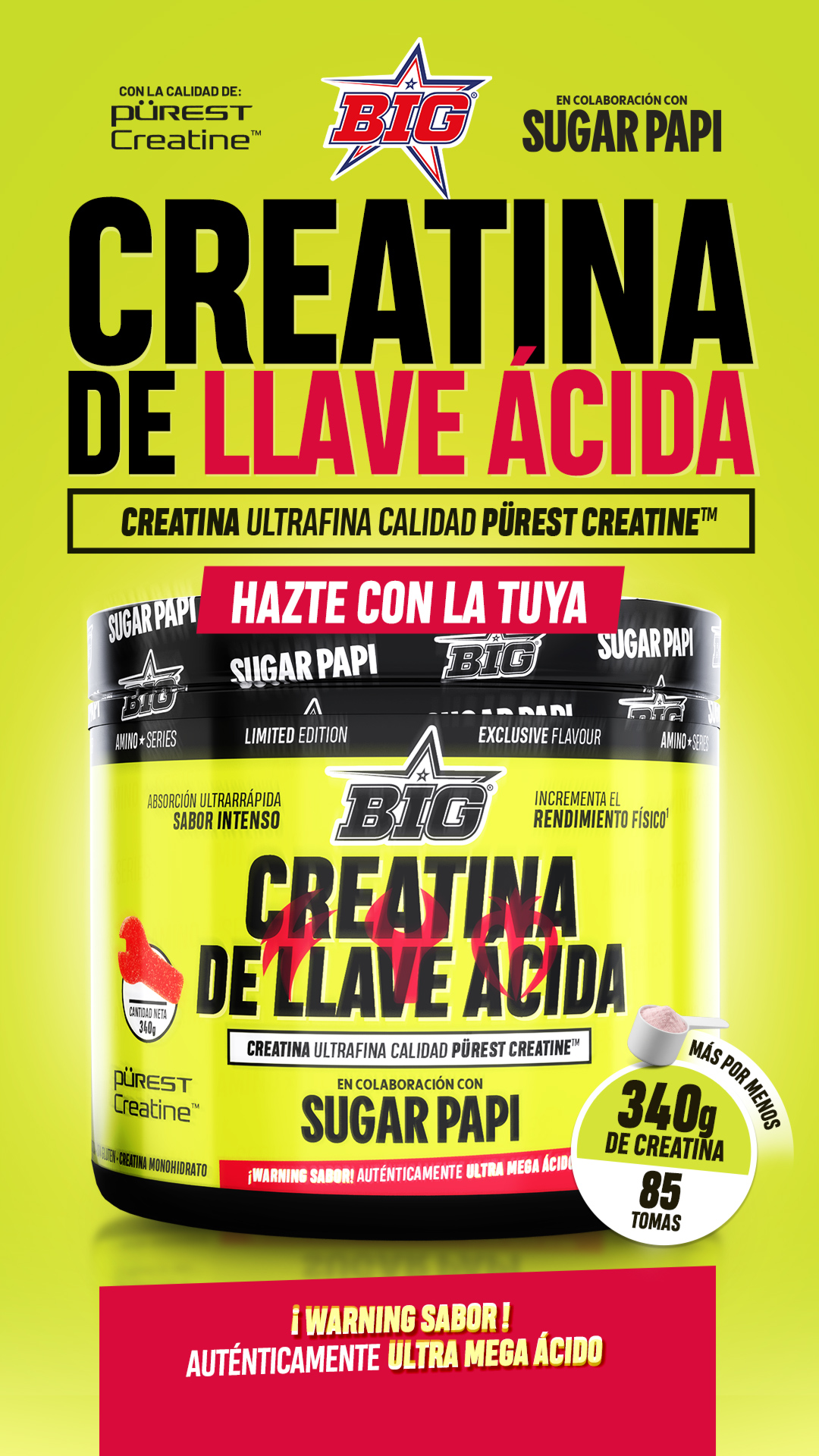 BIG SUPPS Facebook ad