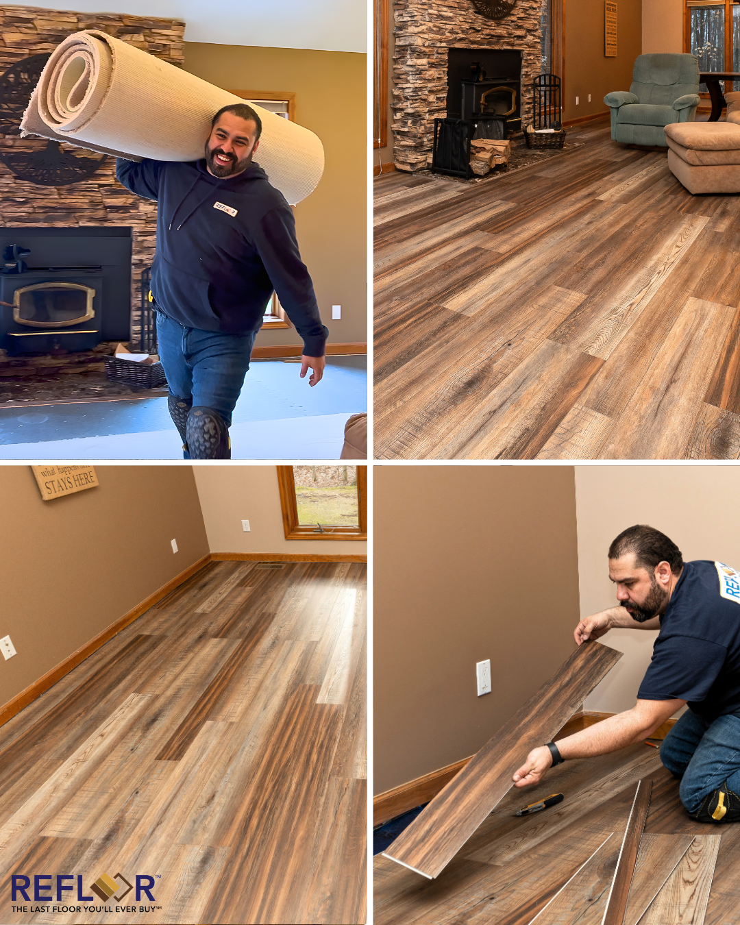 Refloor Facebook ad