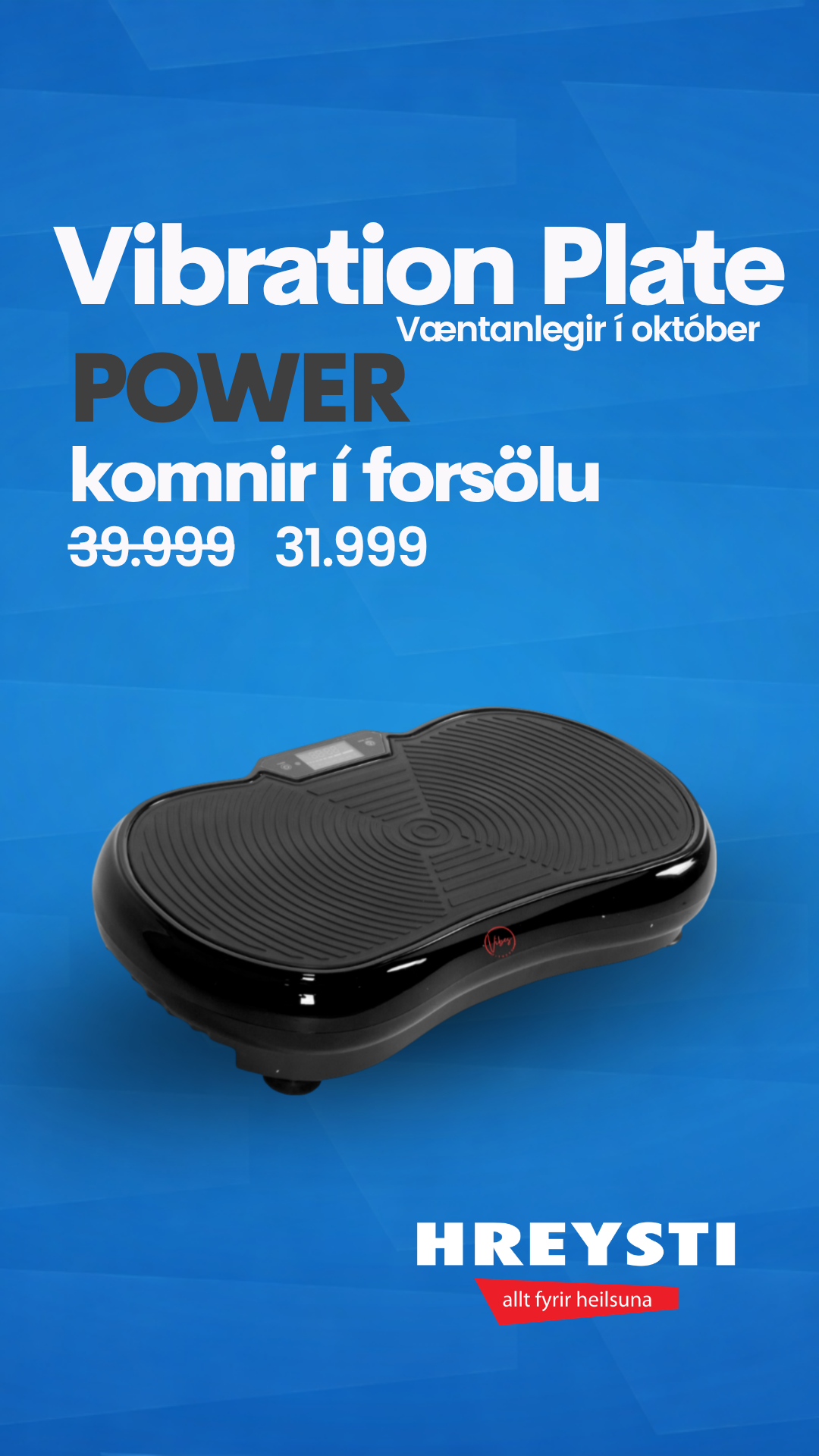 Hreysti Facebook ad