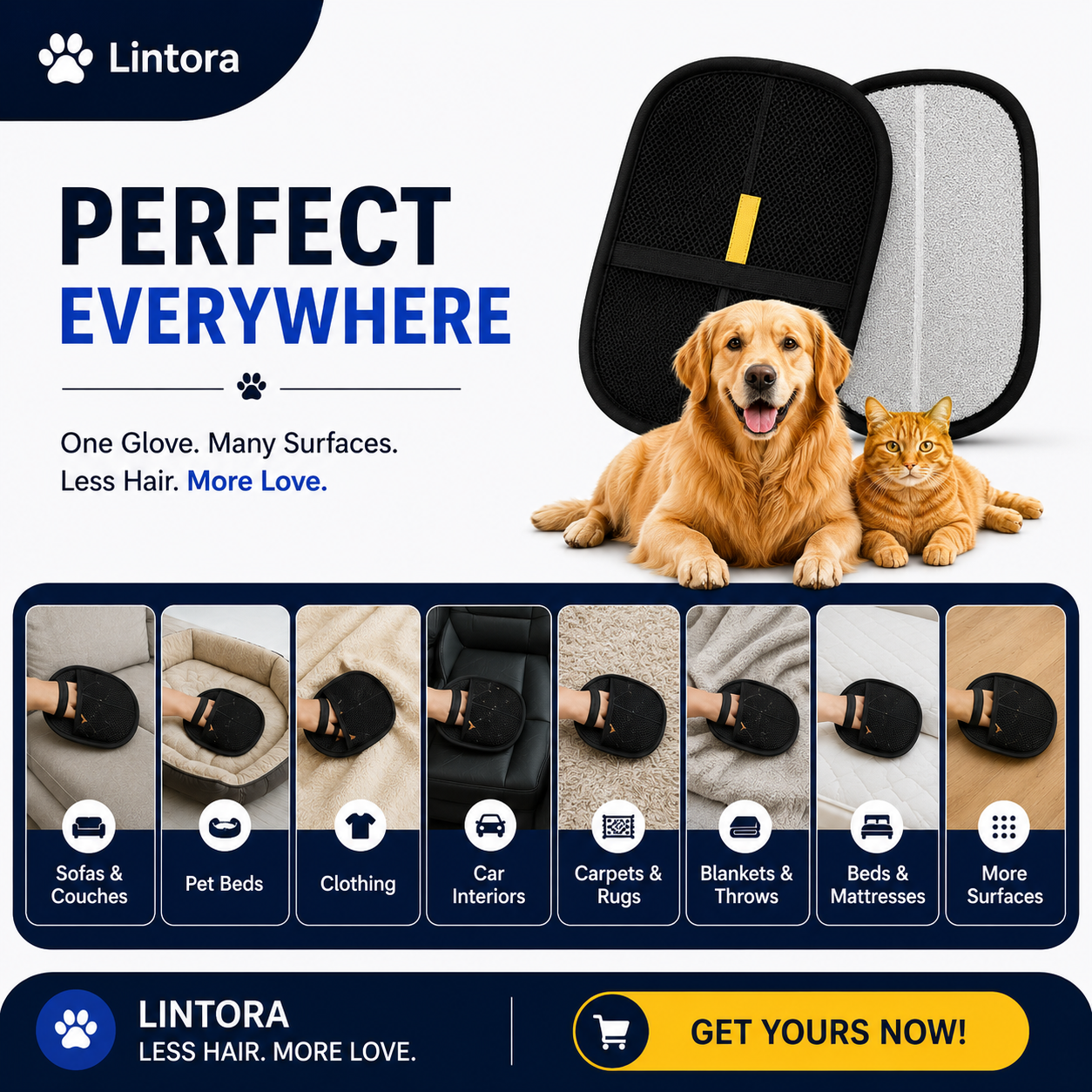 Lintorapet Facebook ad: 50% Off Plus Buy 1 Get 1 Free