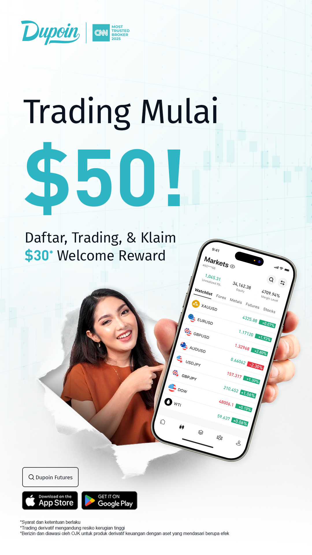 Dupoin Futures Facebook ad