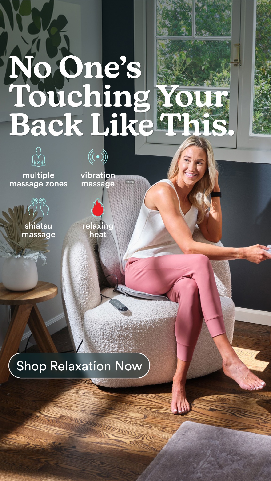 Homedics Facebook ad