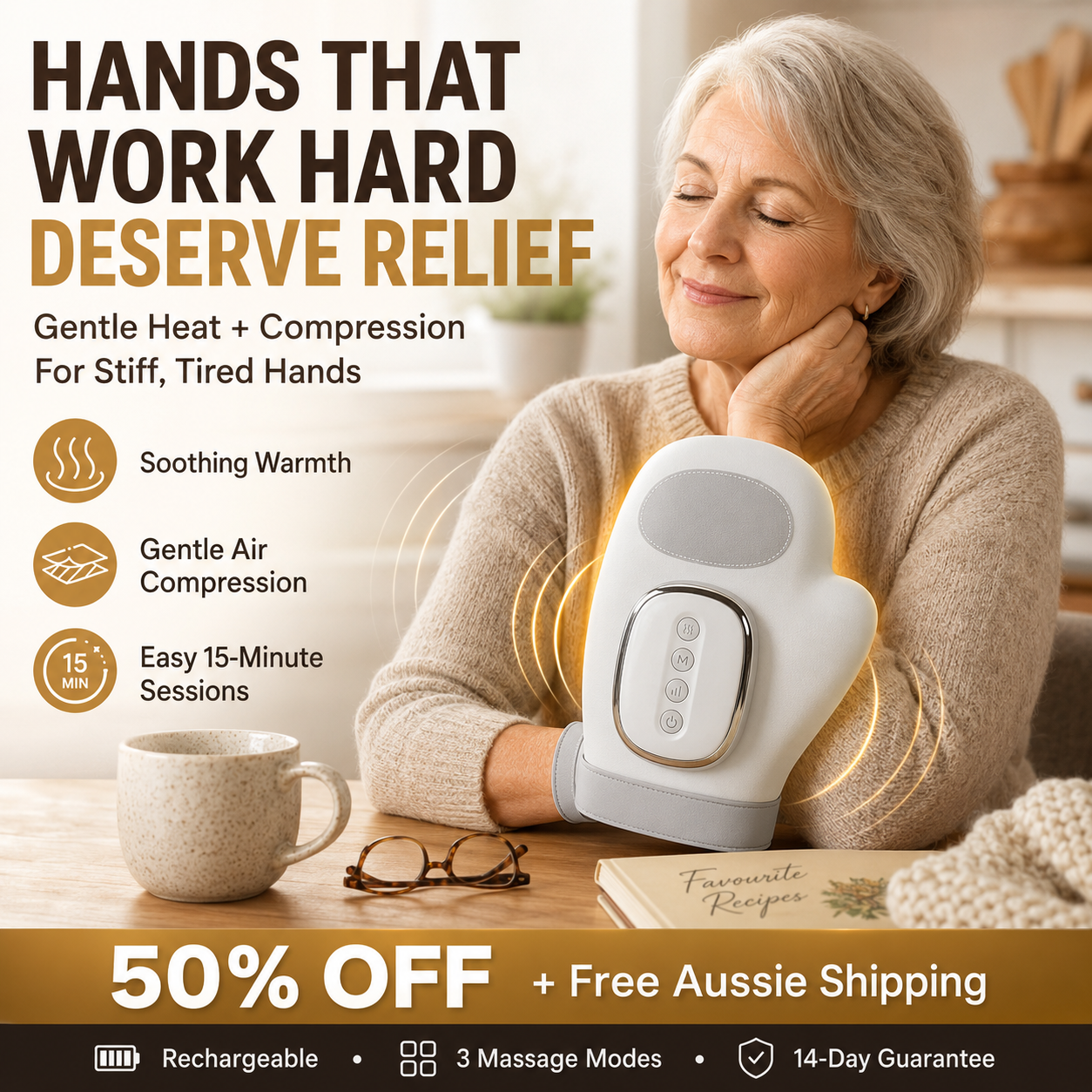 Brilliant Aussies Facebook ad: Soothe Ache Without Painkillers