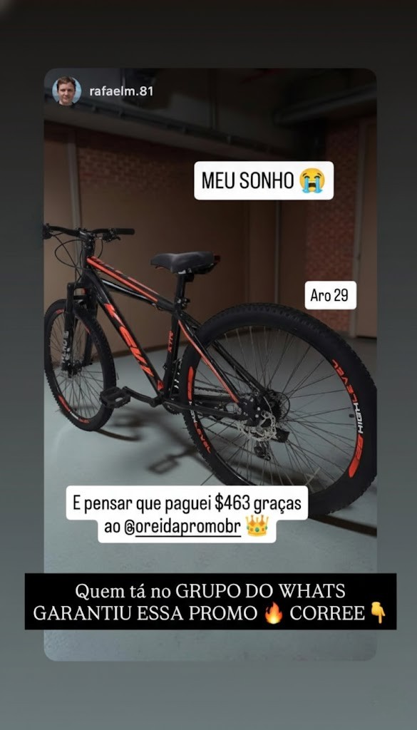 O REI DA PROMO Facebook ad