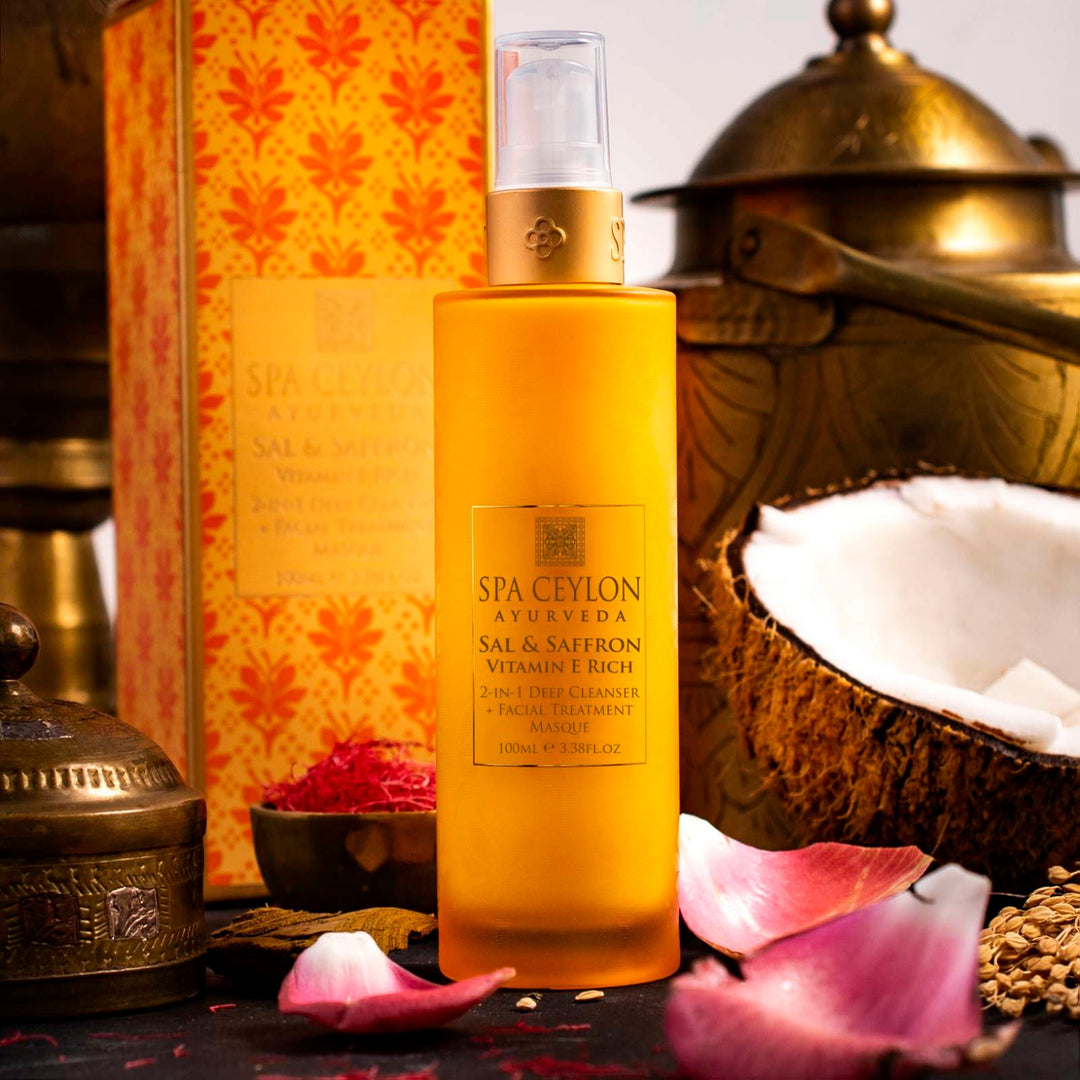 SpaCeylon Australia Facebook ad: Indulge in the richness of Sal & Saffron.