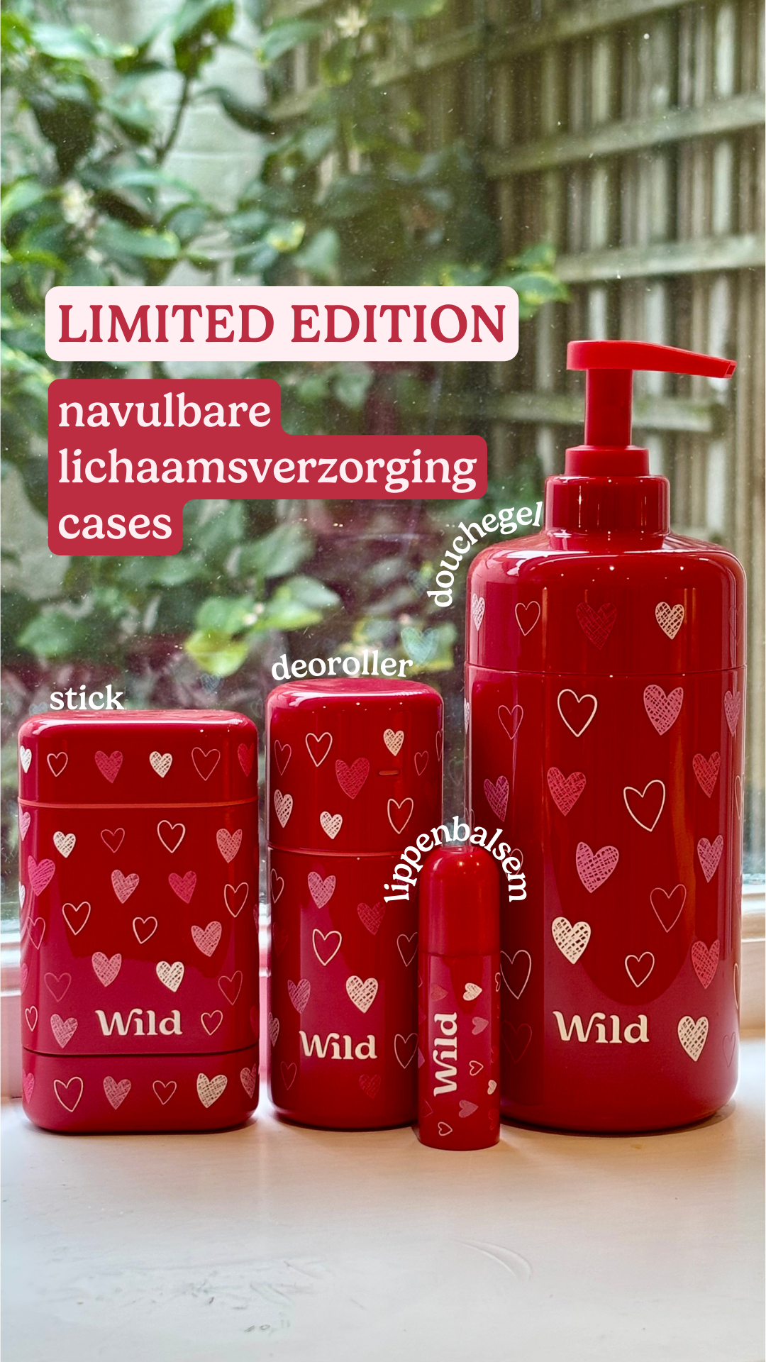 Wild Facebook ad: Nachfüllbare Körperpflege, die dein Herz erobern wird