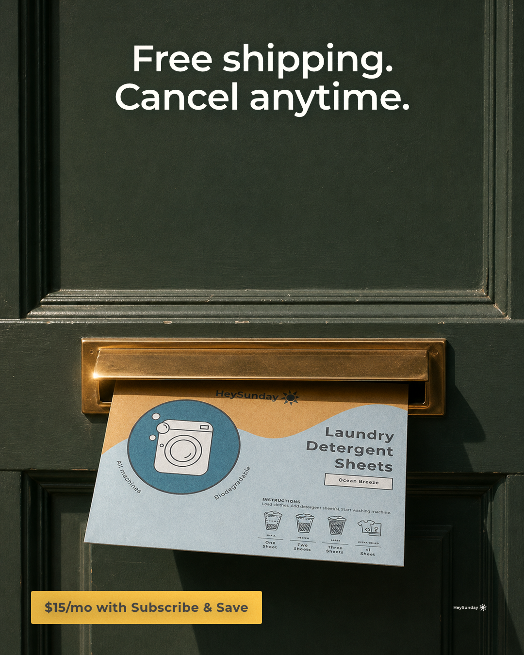 HeySunday Facebook ad