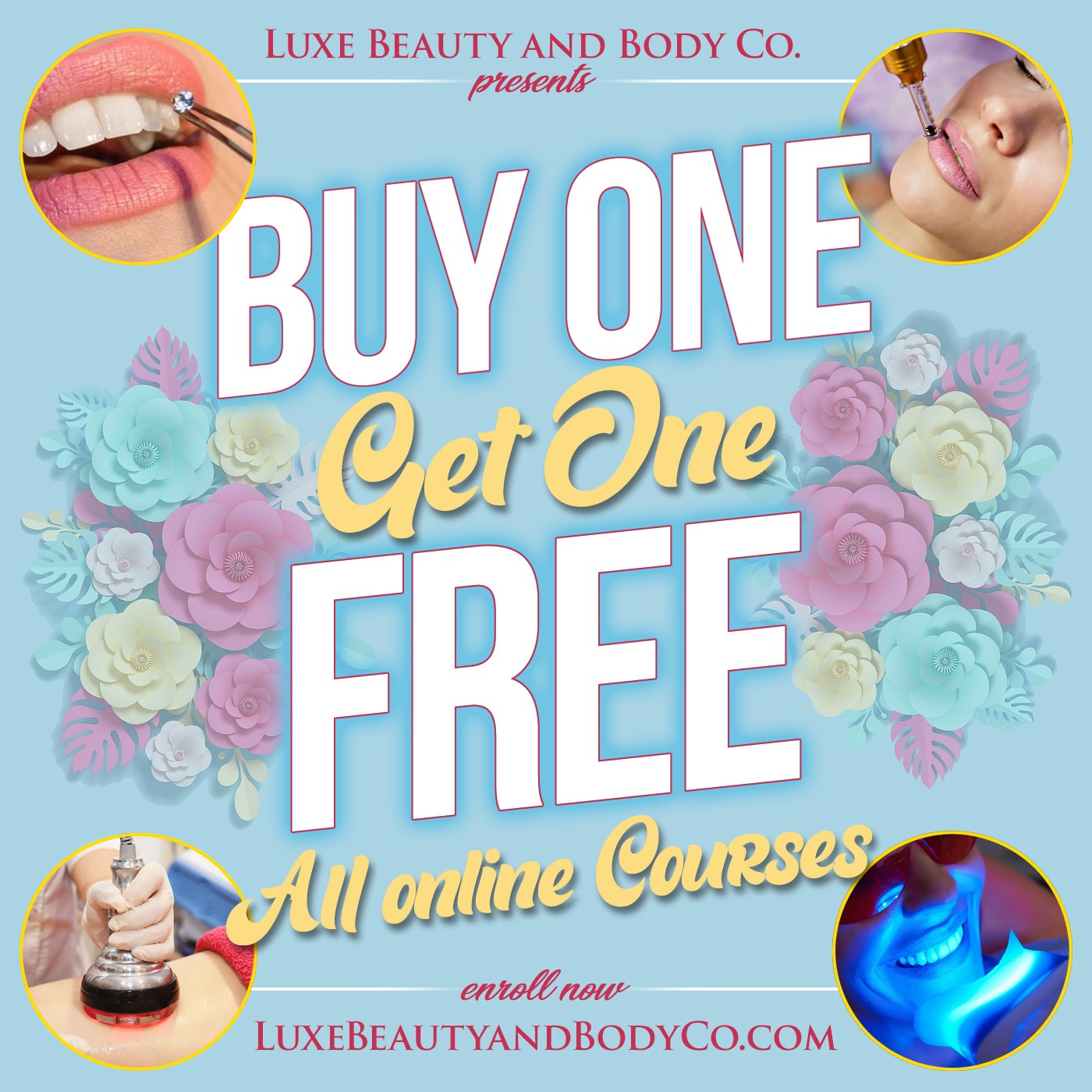 Luxe Beauty Facebook ad