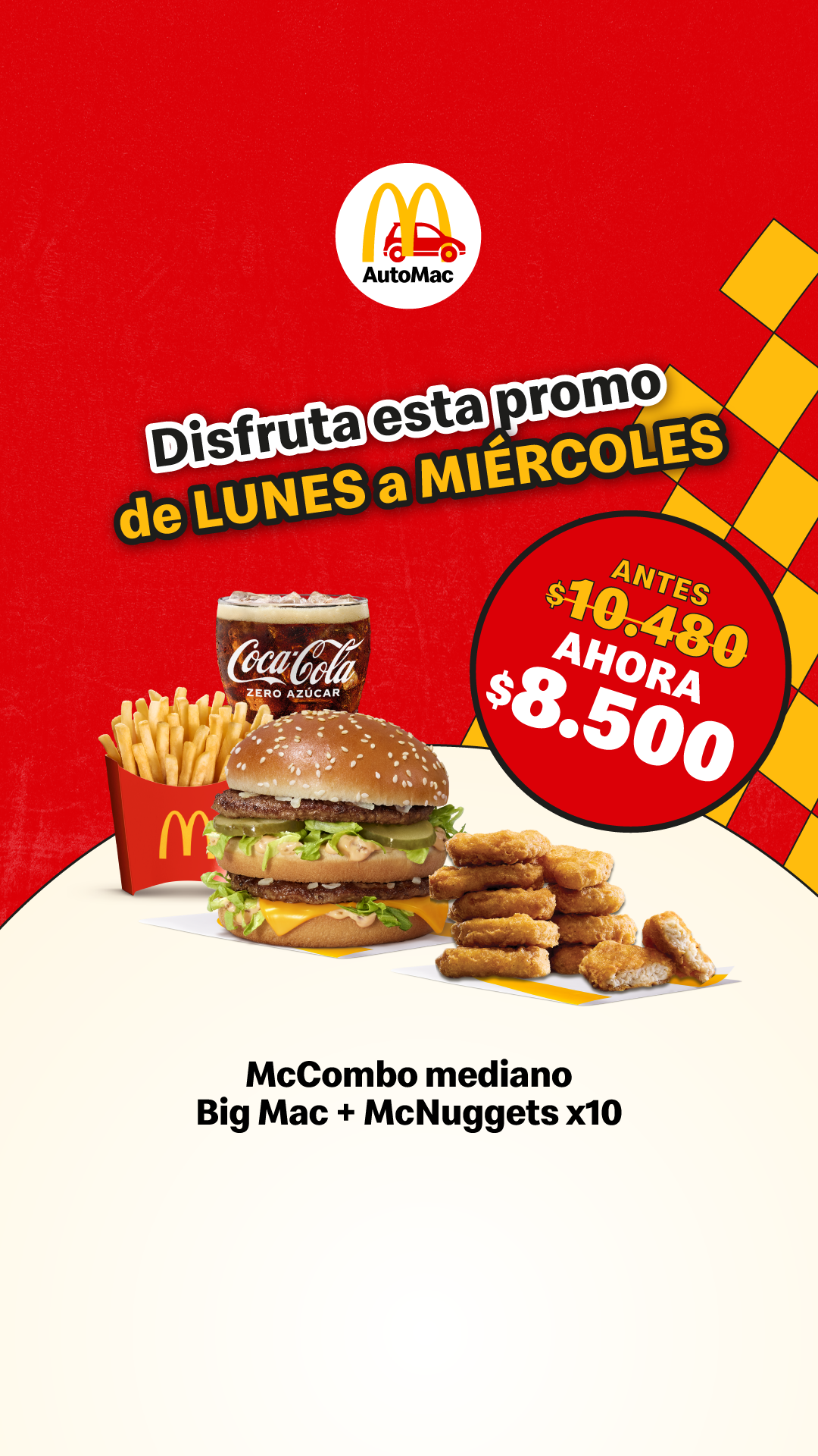 McDonald's Facebook ad