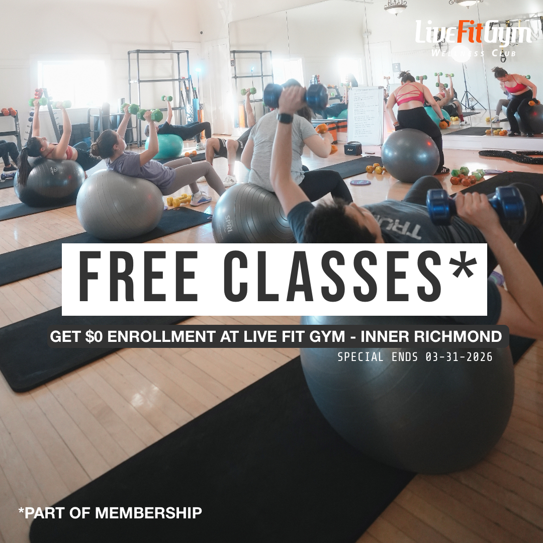 Live Fit Gym Facebook ad
