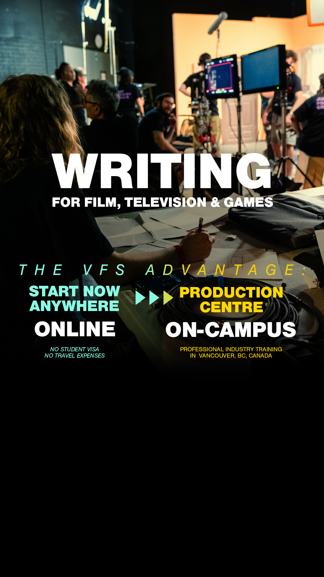 VFS In-Production Facebook ad from Apr 6, 2026