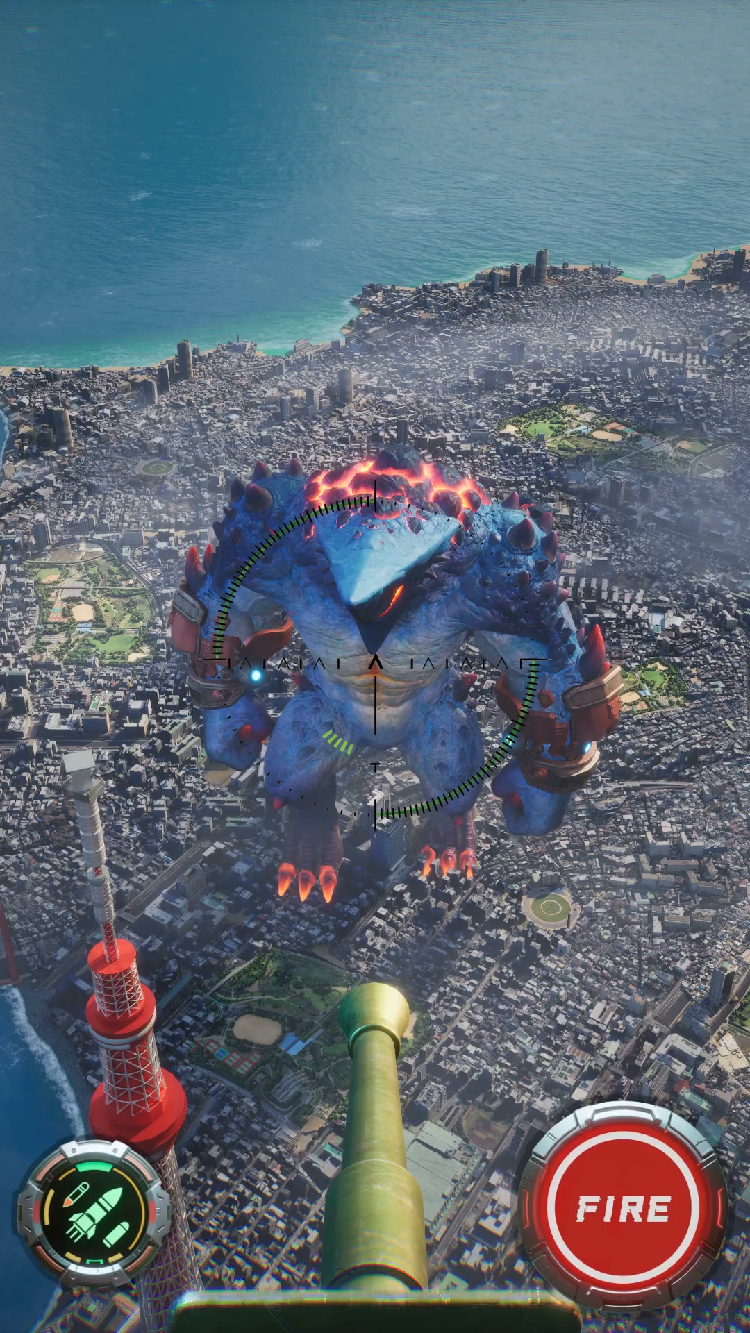 TITAN RUSH Facebook ad: Play Now