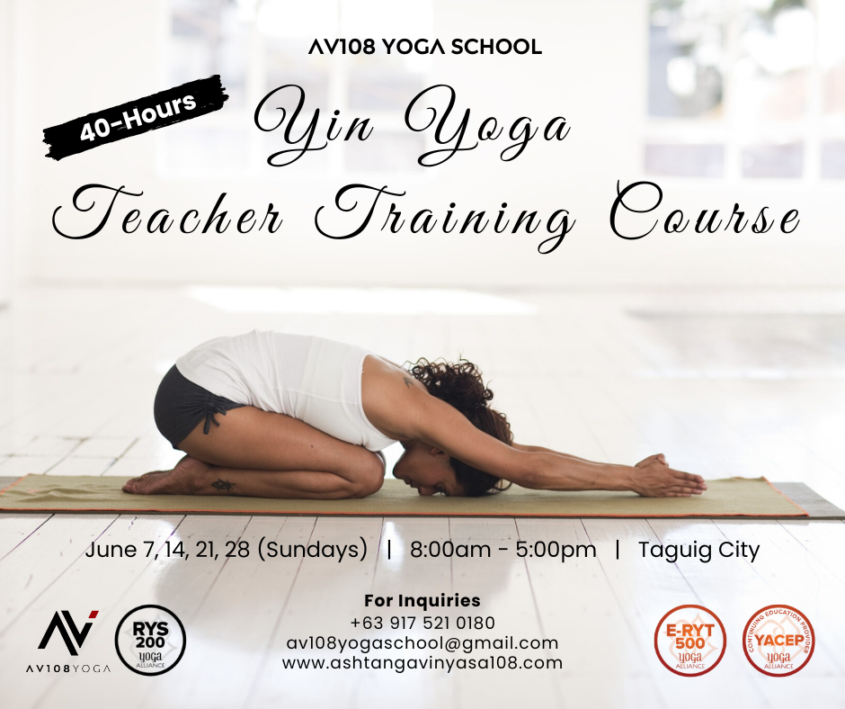 AV108 Yoga School Facebook ad: Discover the Power of Stillness