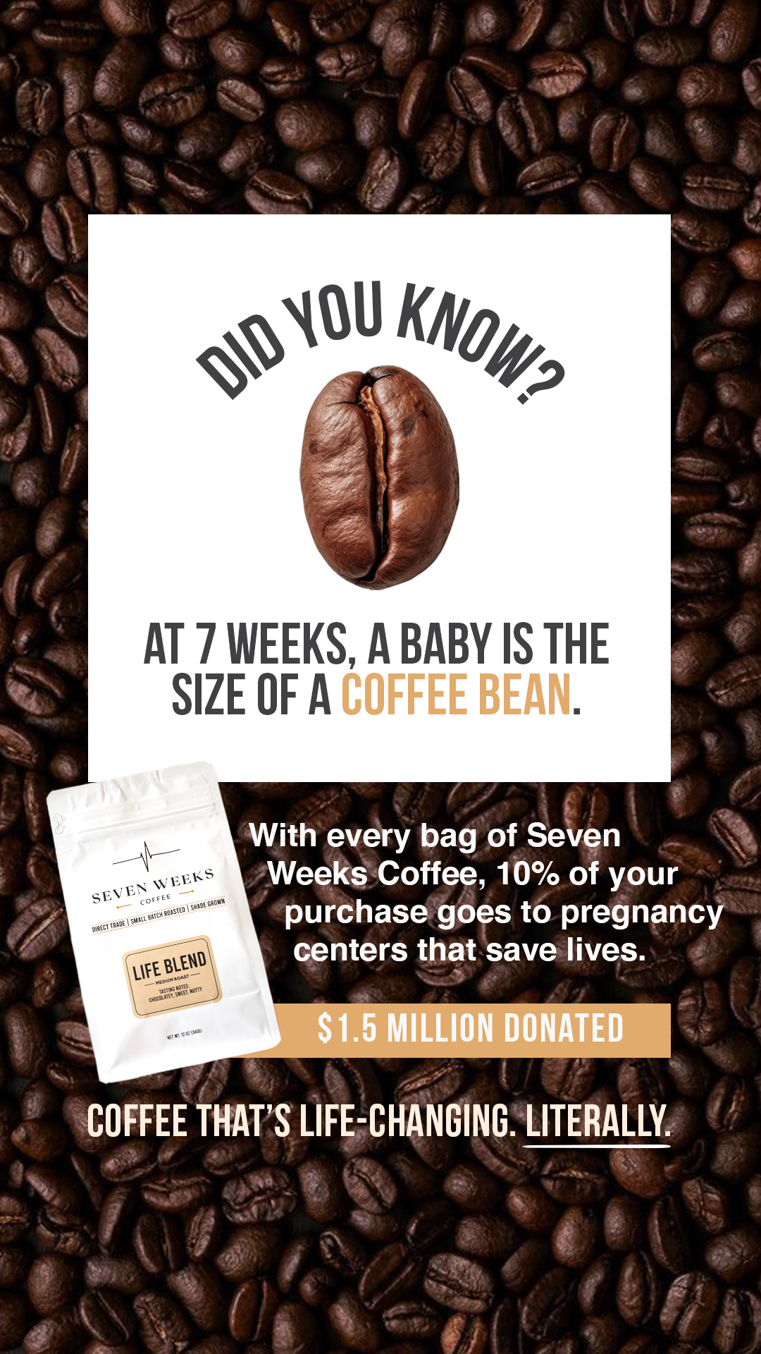 Seven Weeks Coffee Facebook ad