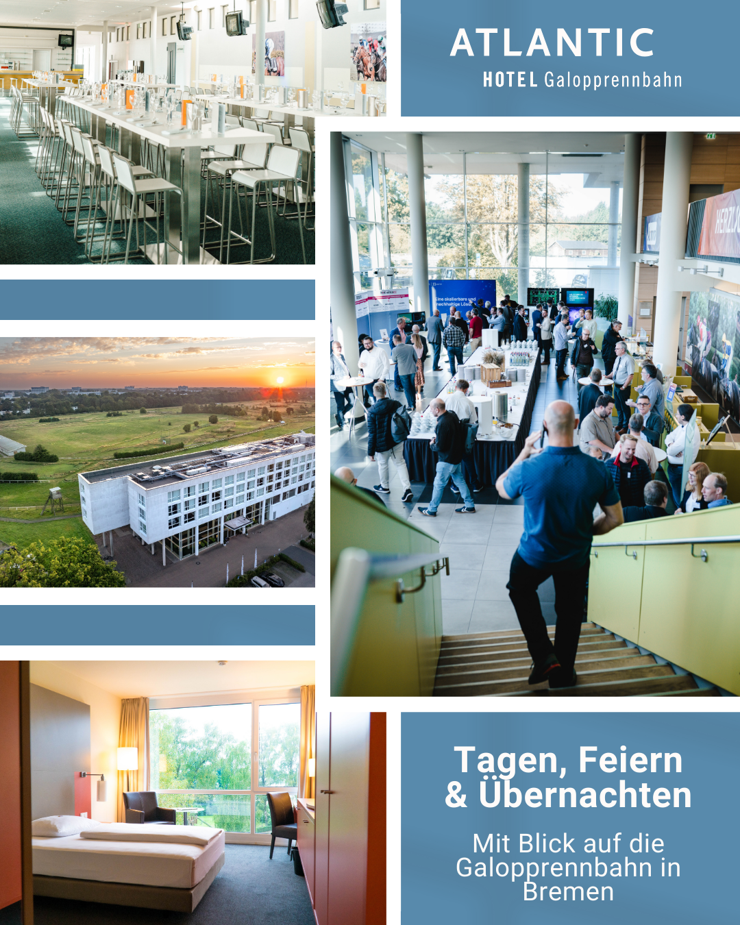 ATLANTIC Hotel Galopprennbahn Facebook ad
