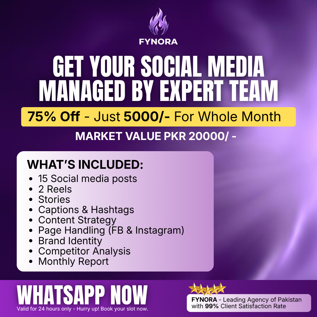 Fynora Facebook ad: Contact Now