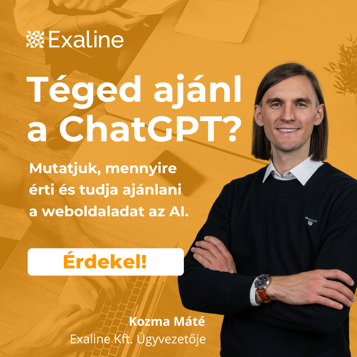 Exaline Facebook ad: Az AI SEO elemzés segít megérteni, hogyan látják a…