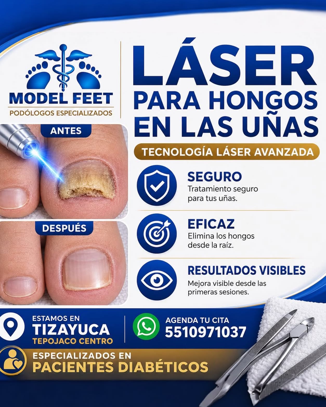 MODEL FEET oficial Facebook ad: Agendar