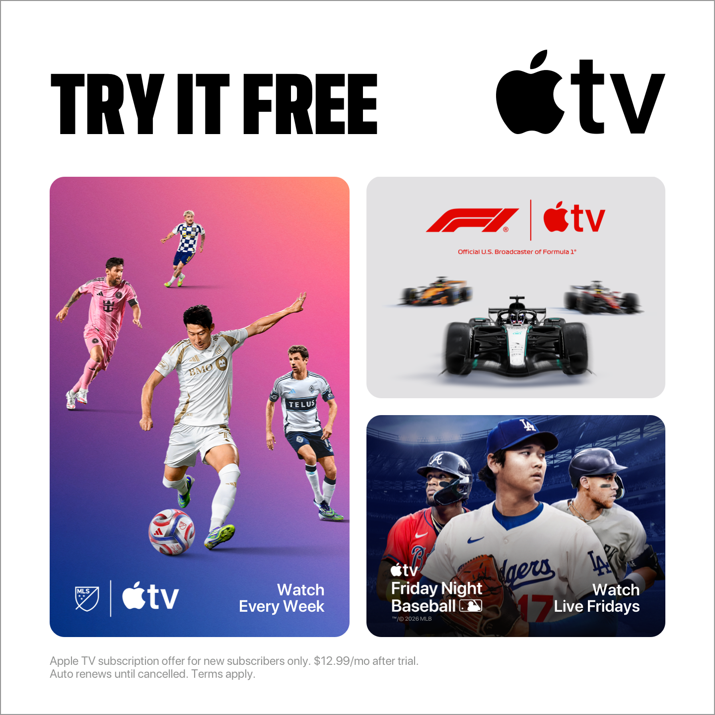 Apple TV Facebook ad