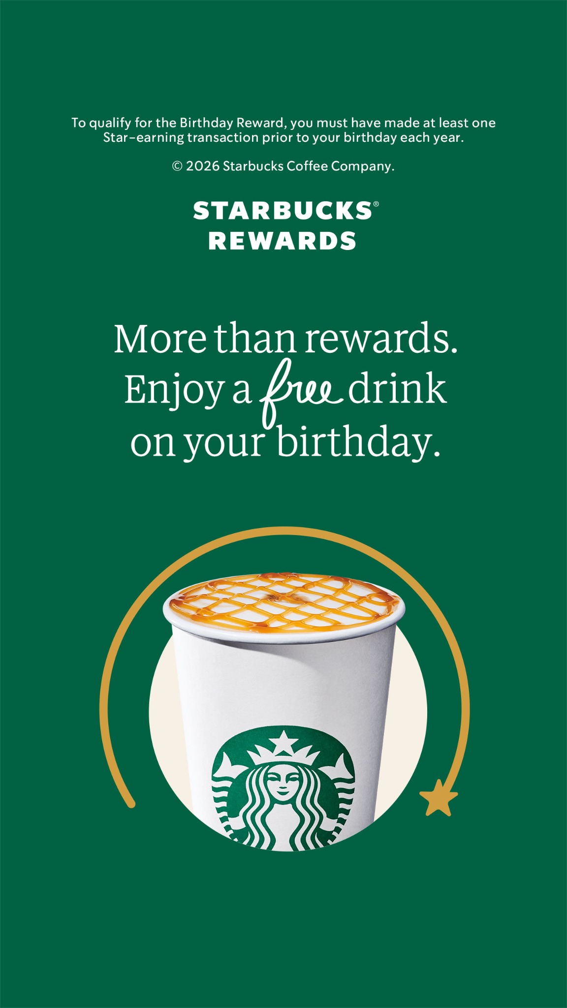 Starbucks Canada Facebook ad