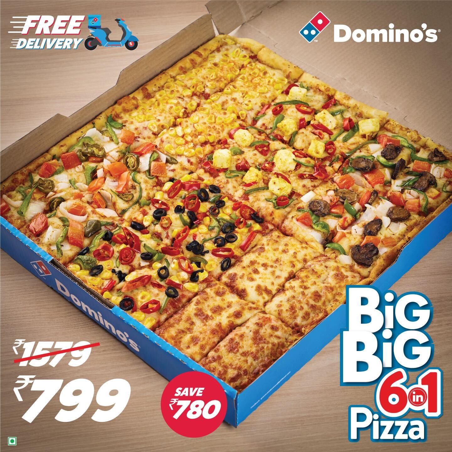 Domino's Pizza India Facebook ad