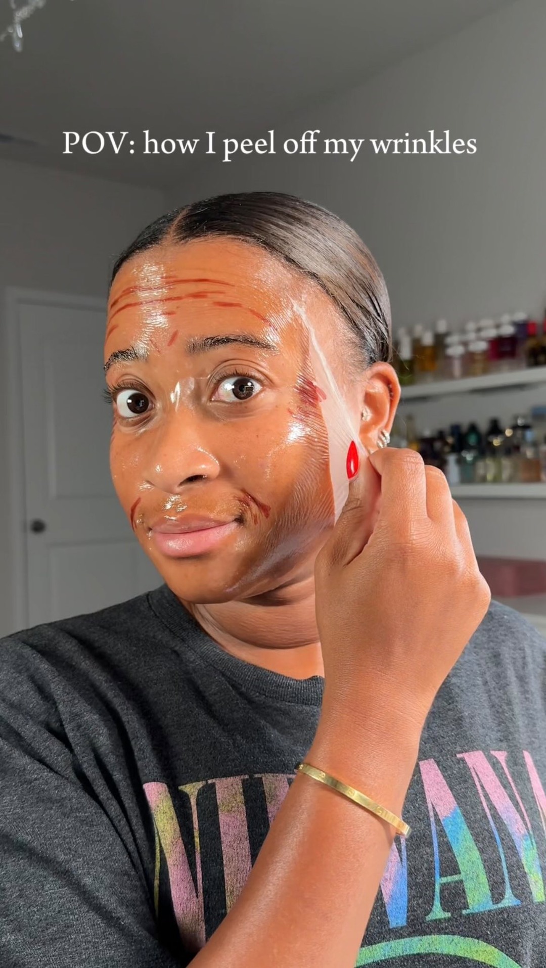 Marimorbeli Facebook ad: Wrinkles? Not on my watch!