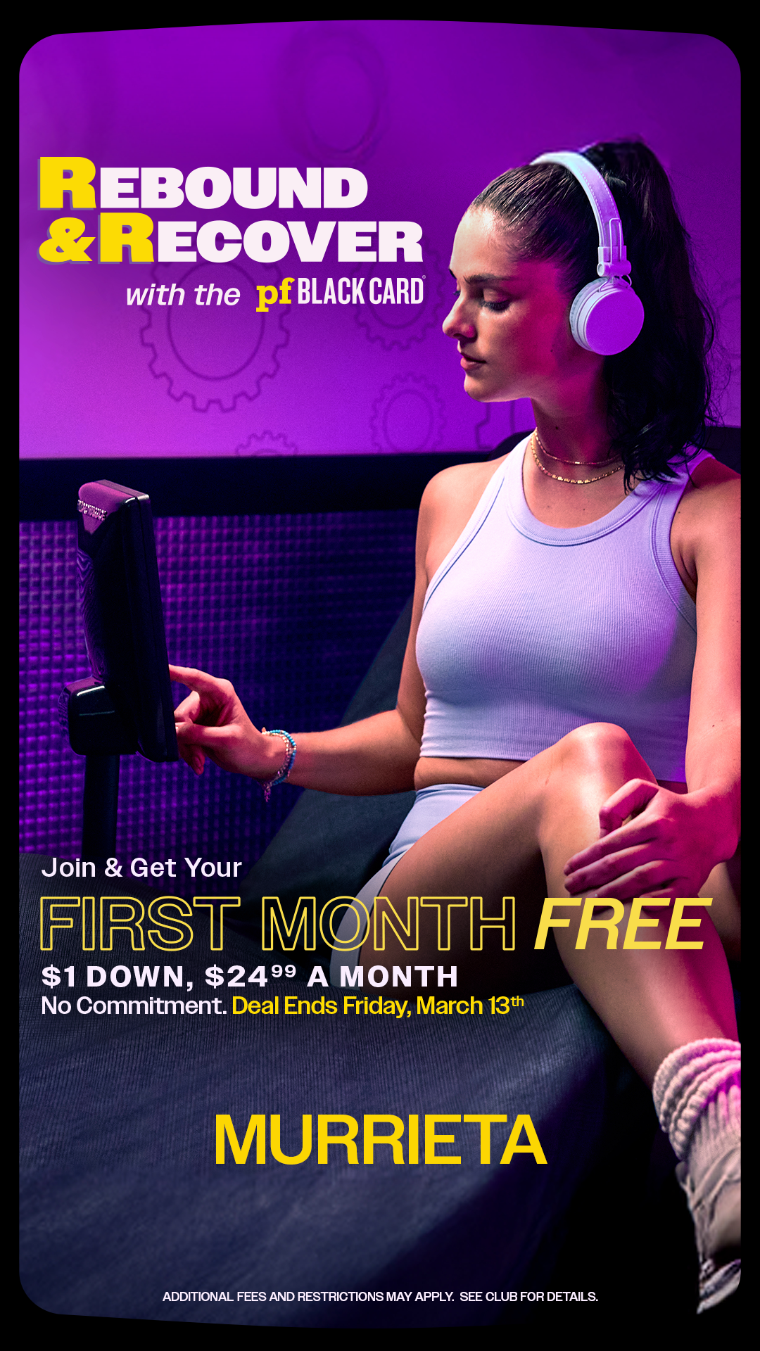 Planet Fitness Facebook ad