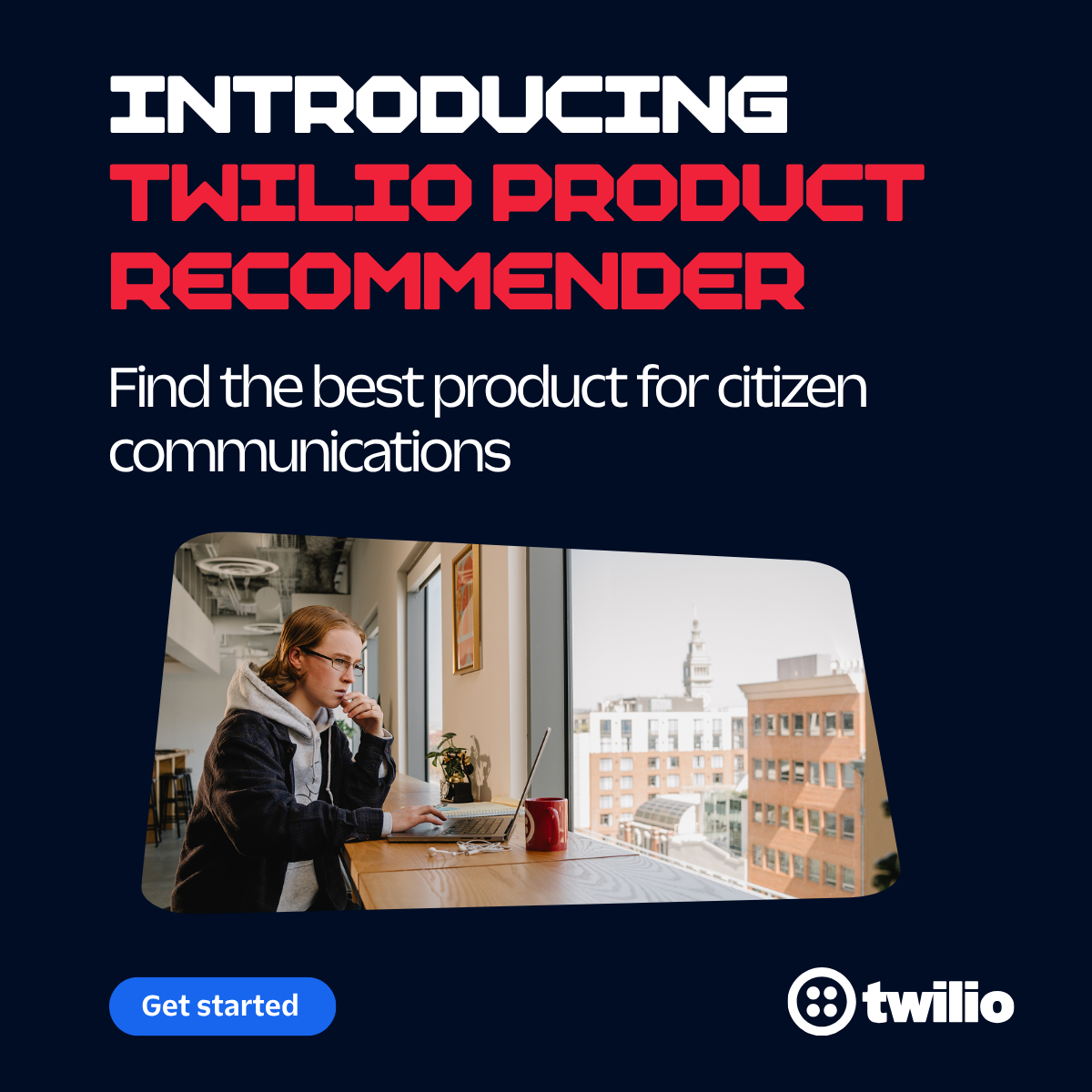 Twilio Facebook ad