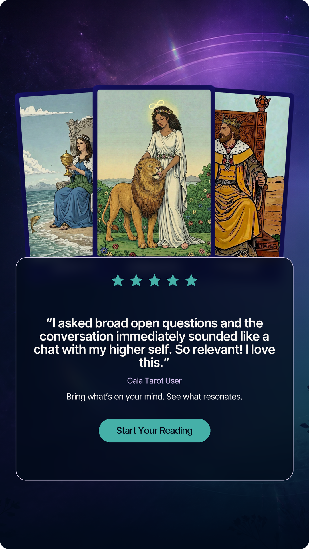 Gaia Facebook ad