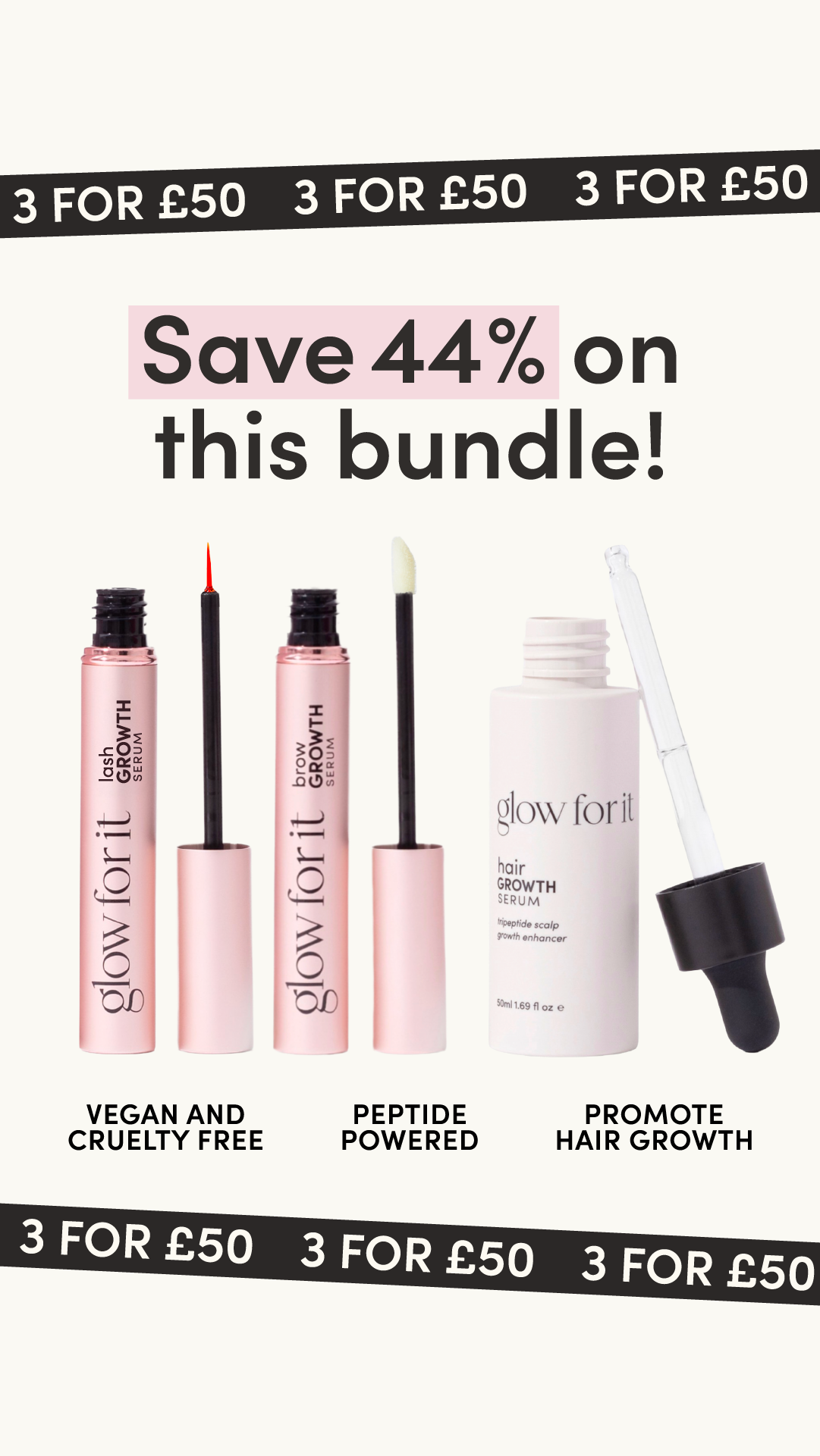Glow For It Facebook ad