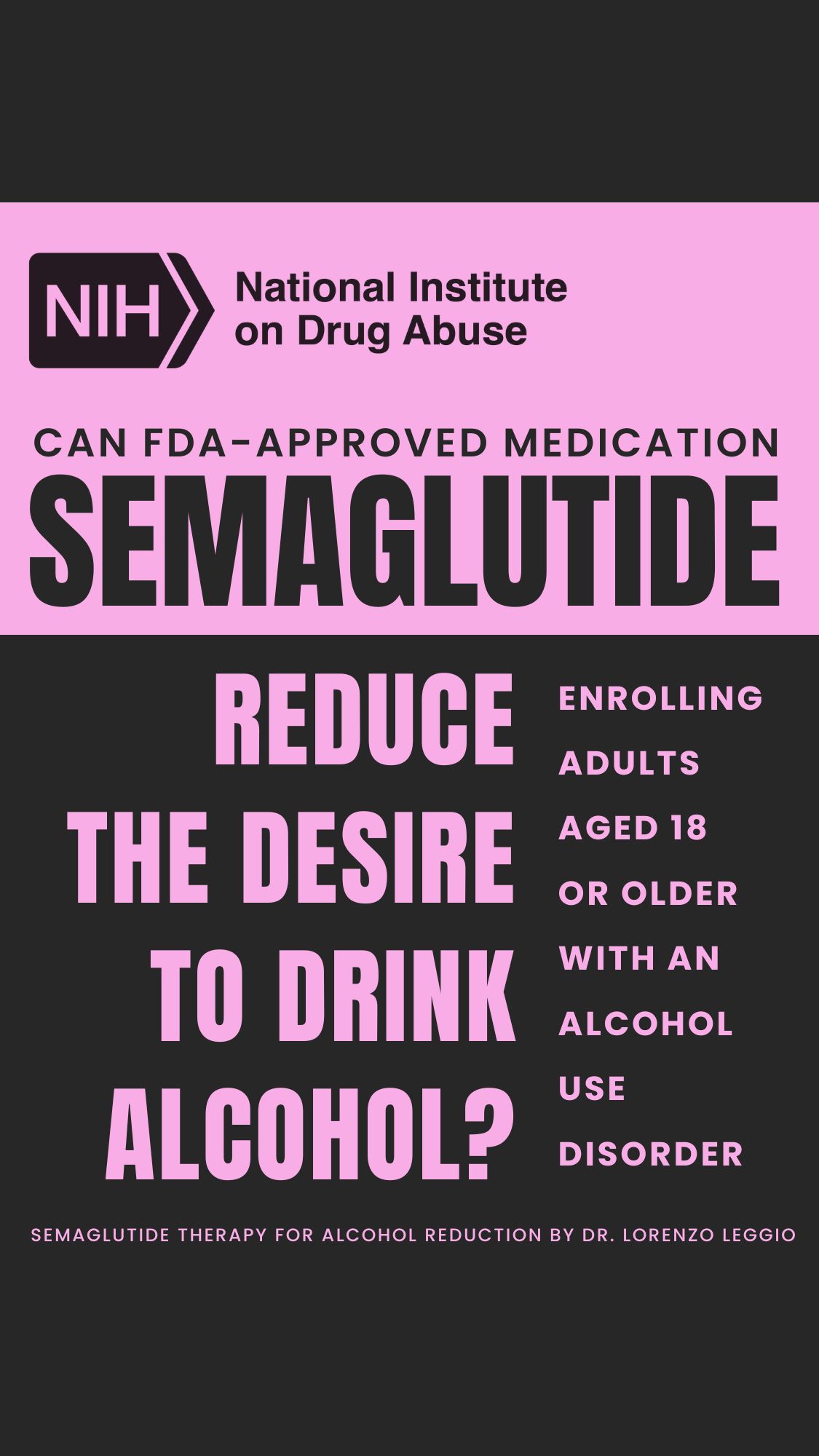 The National Institute on Drug Abuse - NIDA Facebook ad