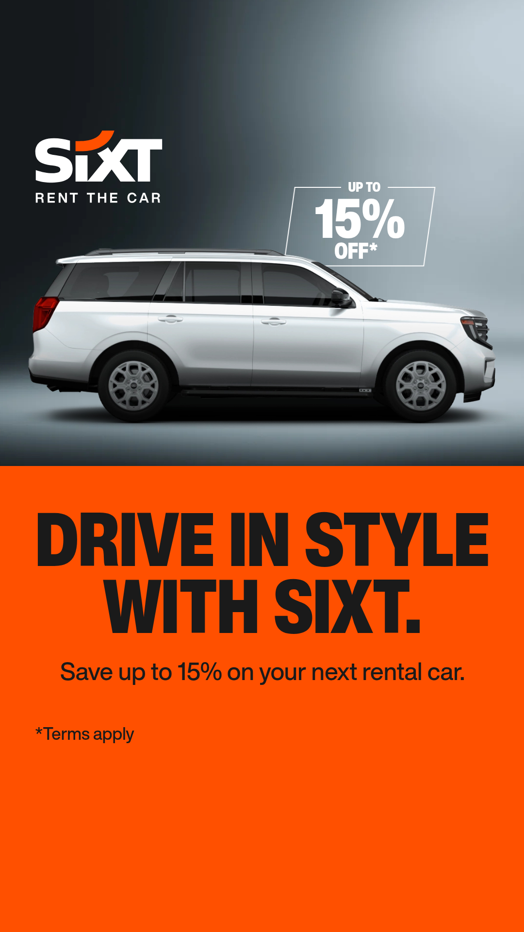 Sixt Facebook ad