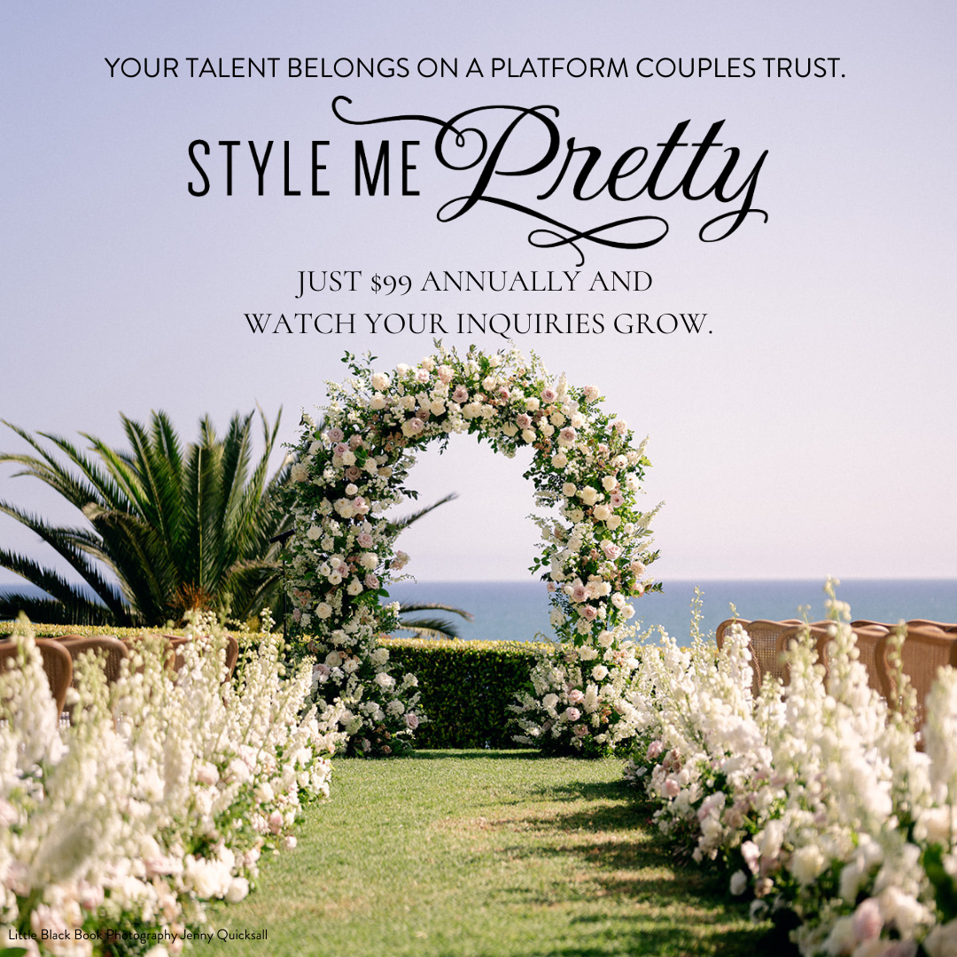 Style Me Pretty Facebook ad