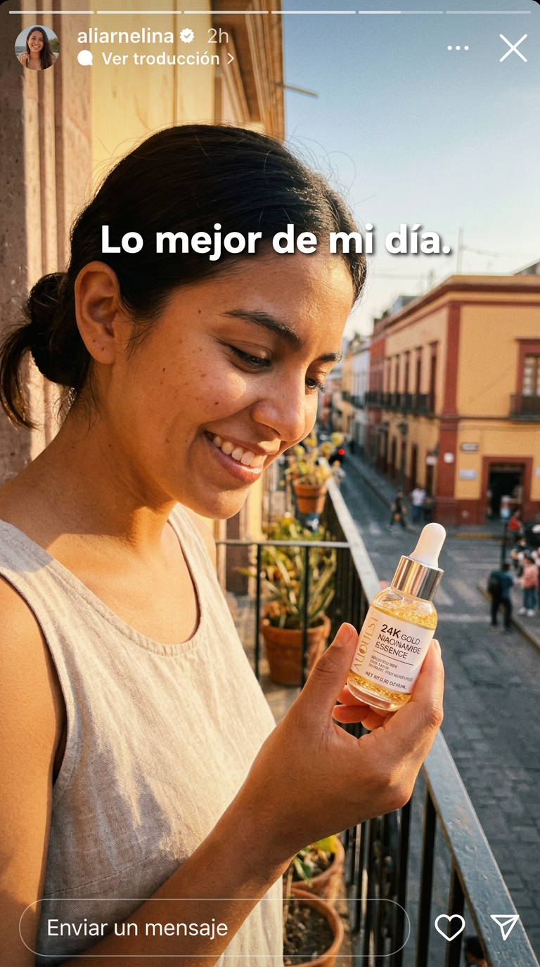 Julieta Domínguez Facebook ad